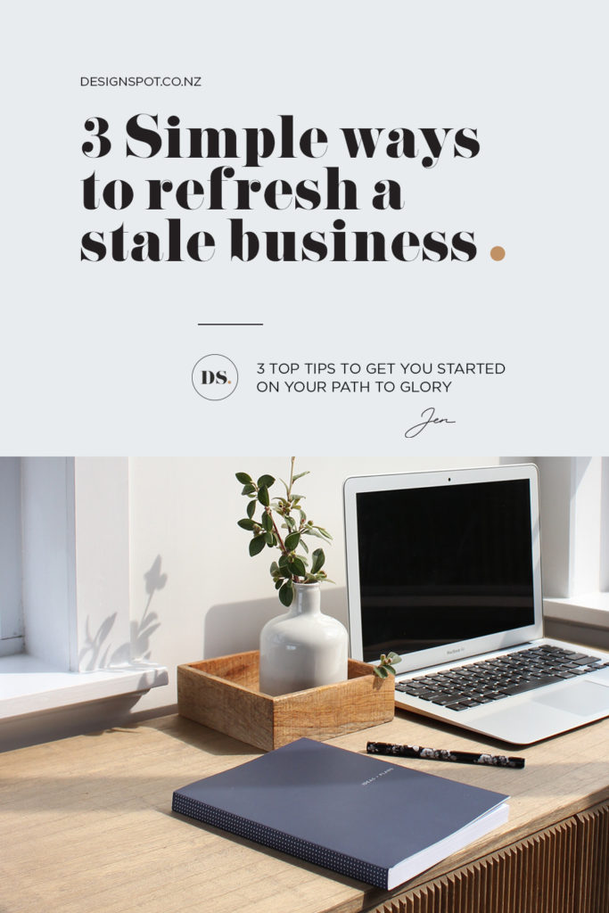 how to refresh a stale business